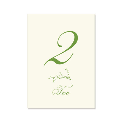 The Beijing Table Numbers