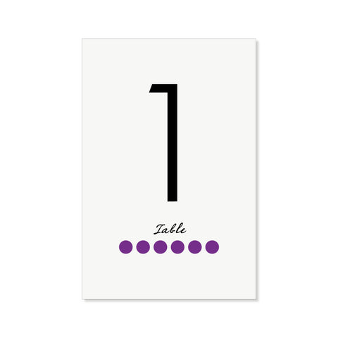 The Chicago Table Numbers