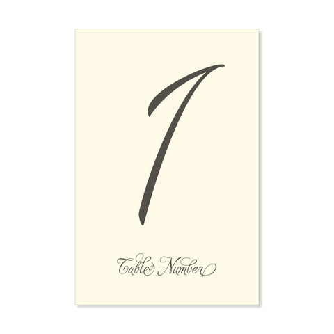 The New Hampshire Table Numbers