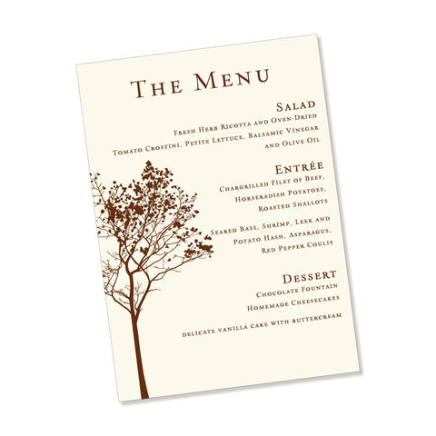 The Walden Menu